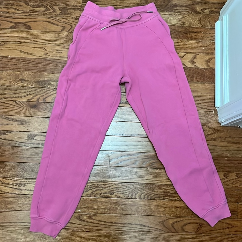Pink Lululemon Joggers